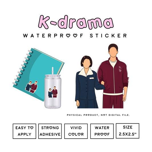 When Life Gives You Tangerines K-Drama Fanart Sticker - Ready to Use