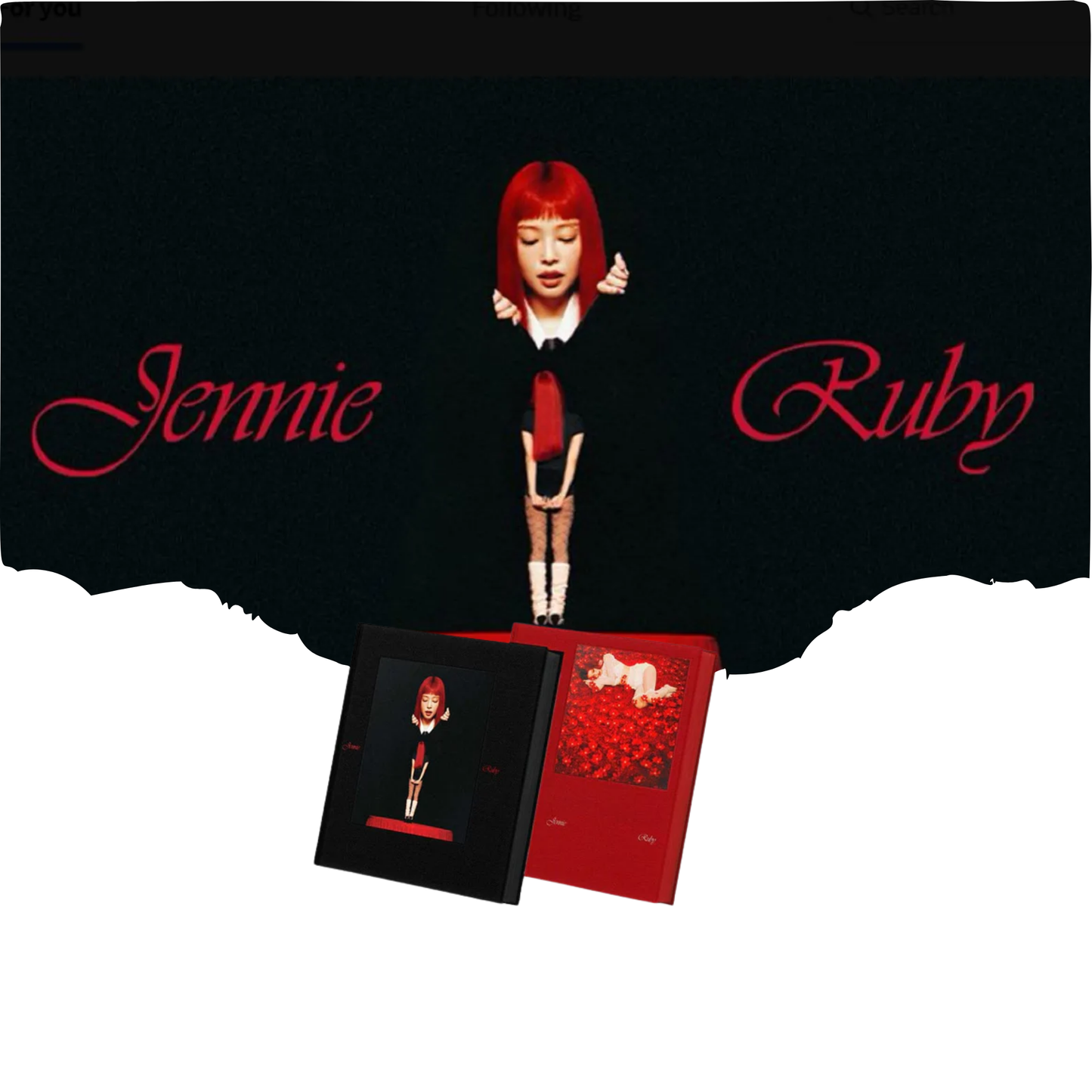JENNIE - RUBY - The 1st Studio Album (Photobook)