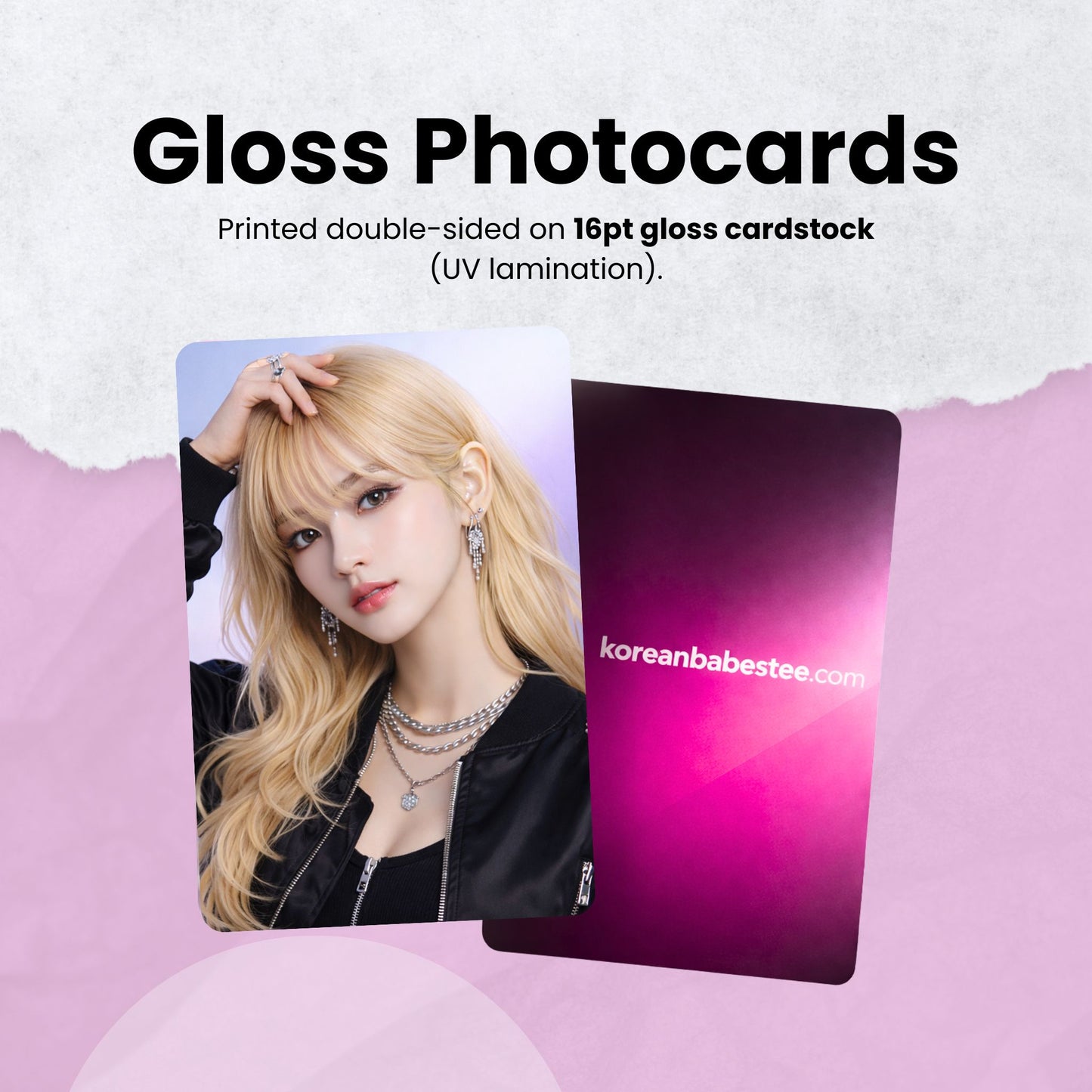 Gloss Photocards
