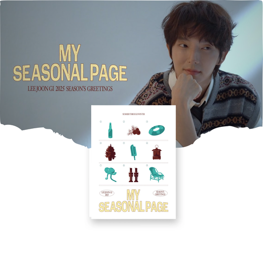 (PRE-ORDER) LEE JOON GI - MY SEASONAL PAGE - 2025 SEASON'S GREETINGS