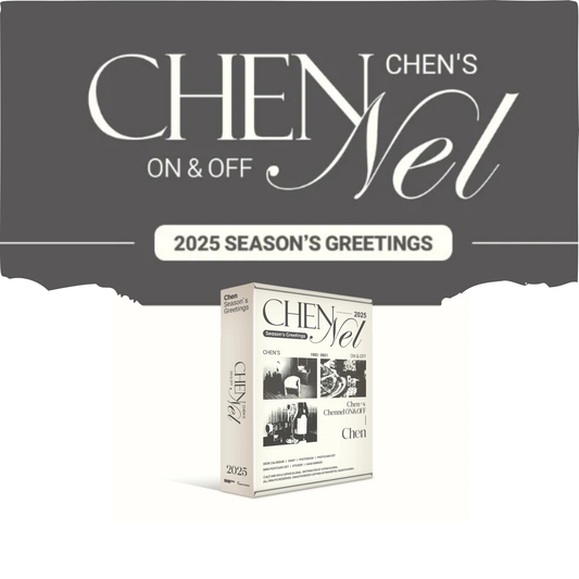 (PRE-ORDER) CHEN - [CHEN'S CHENNEL ON & OFF] - 2025 SEASON'S GREETINGS