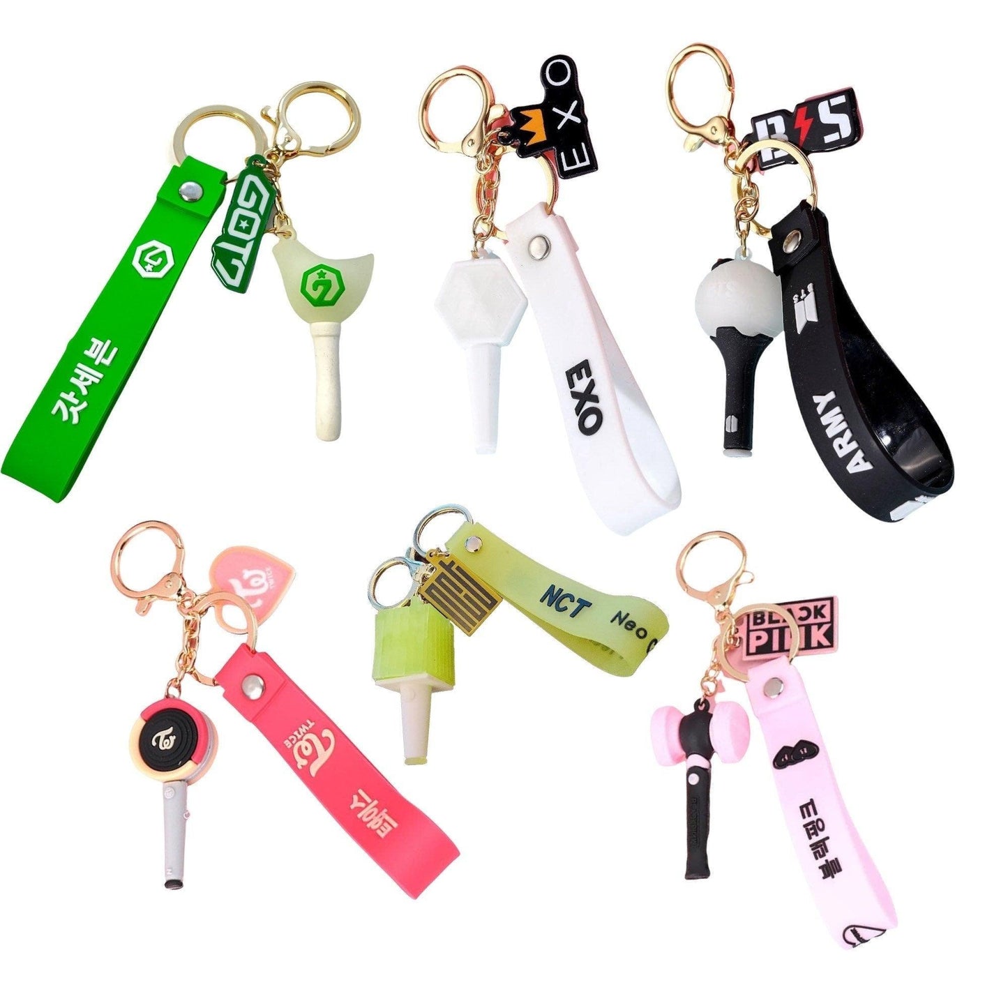 Kpop Lightstick Keychain